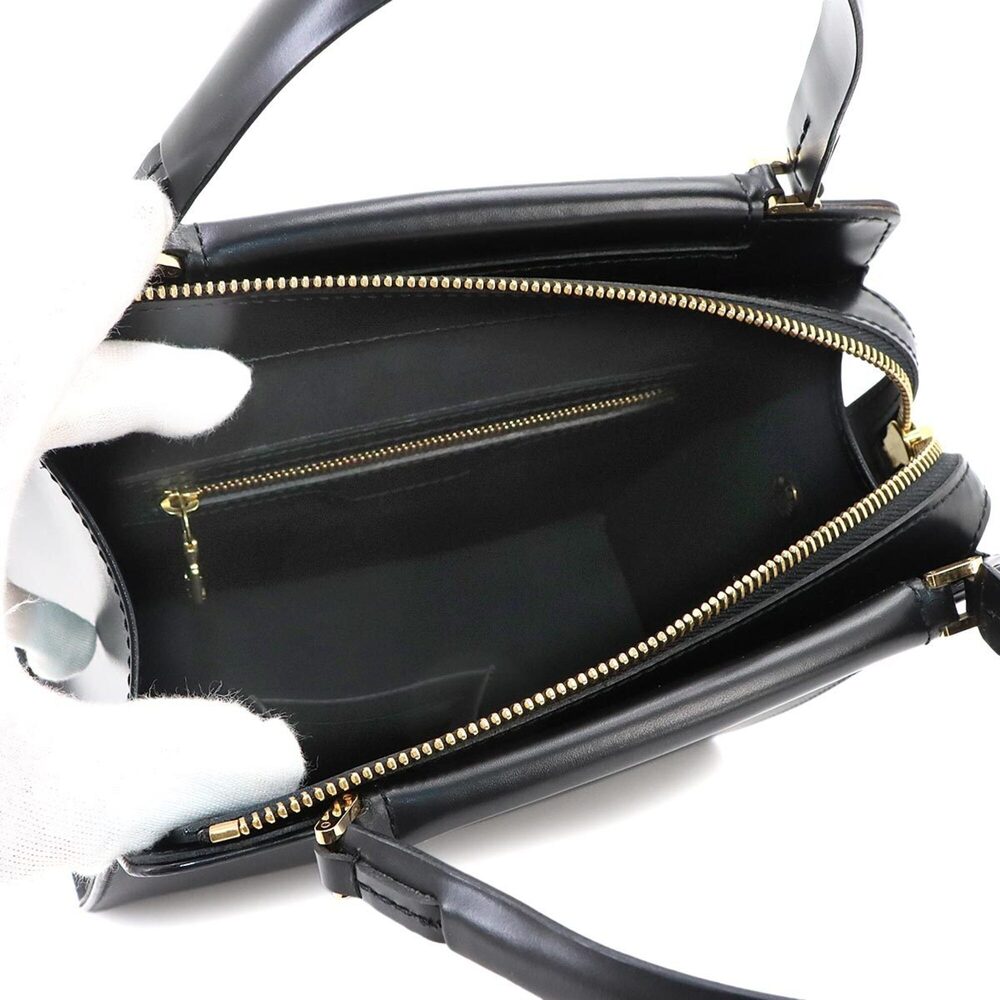 Louis Vuitton Figari PM Epi Leather Handbag, Noir (M52012), Gold Hardware - Picture 7 of 10